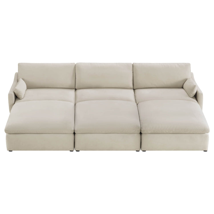 Kenna Modular 6 Seat Sofa Pit Sectional