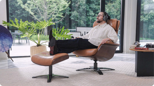 Create a Symphony of Relaxation: Swivel Chairs, Ottomans, and the Joy of Music - CHITA LIVING