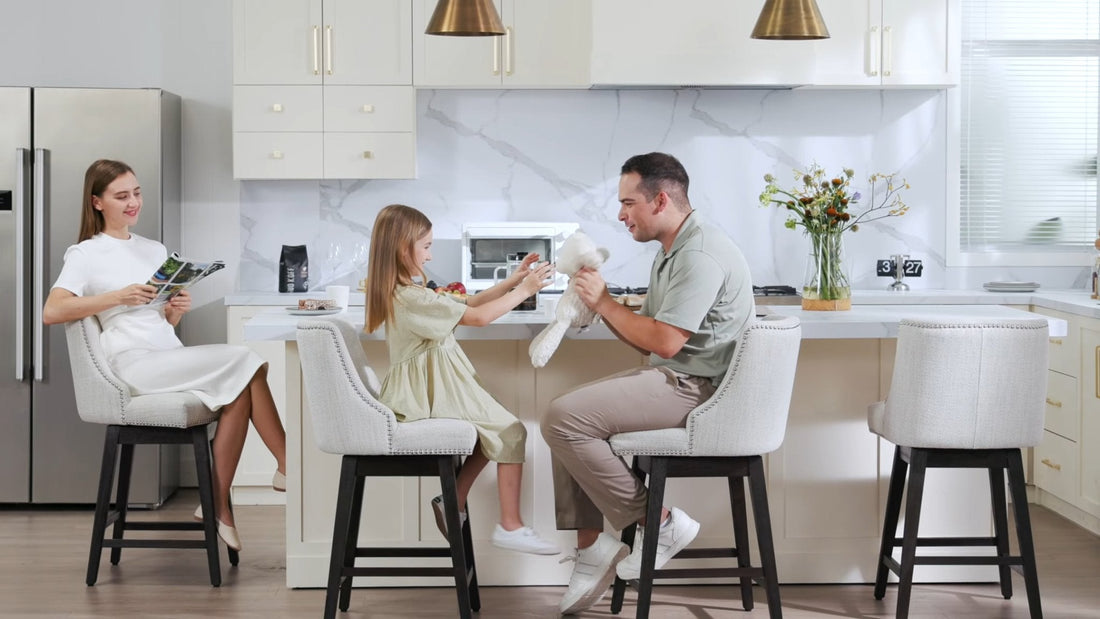 Finding the Perfect Height: What is the Best Stool Height for Your Kitchen Counter? - CHITA LIVING
