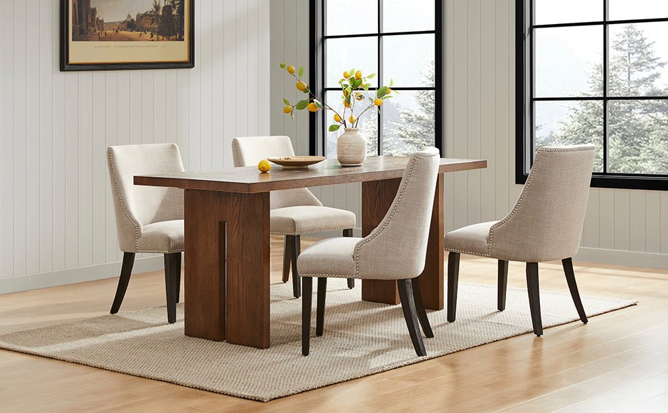 Rustic and Natural Dining Room Decor Inspiration: Woodland-Themed Furniture Ideas - CHITA LIVING
