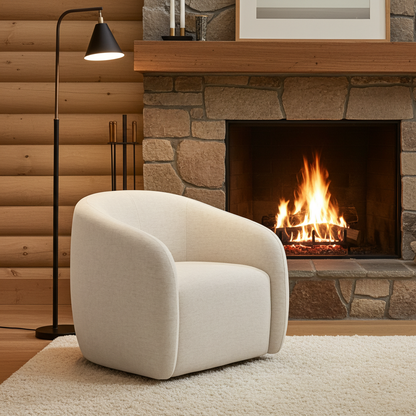 Bella Modern Swivel Accent Chair