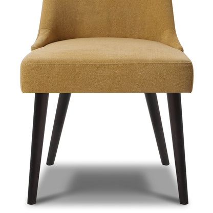 CHITA LIVING-Rhett Dining Chair (Set of 2)-Dining Chairs-Fabric-Canary Yellow-