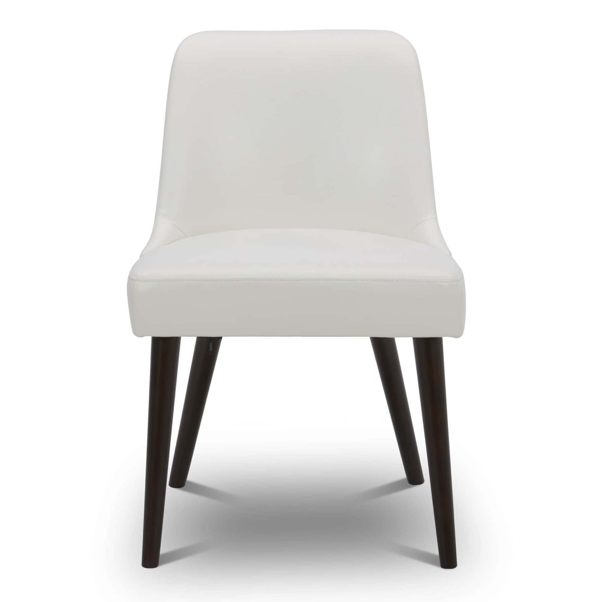 CHITA LIVING-Rhett Dining Chair (Set of 2)-Dining Chairs-Faux Leather-Off White-