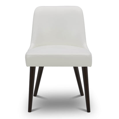 CHITA LIVING-Rhett Dining Chair (Set of 2)-Dining Chairs-Faux Leather-Off White-