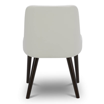 CHITA LIVING-Rhett Dining Chair (Set of 2)-Dining Chairs-Faux Leather-Off White-