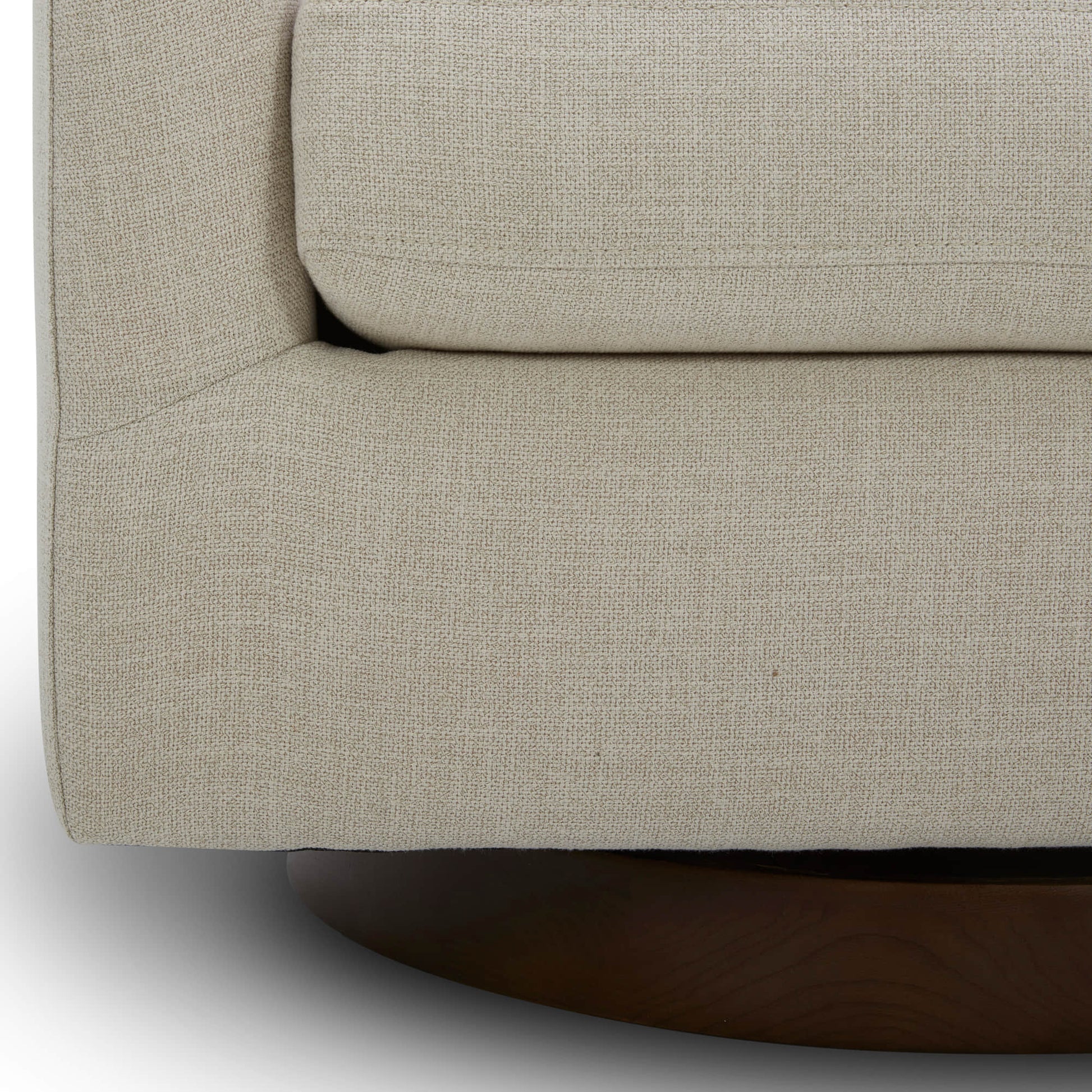 CHITA LIVING-Wren Modern Swivel Accent Chair-Accent Chair-Fabric-Linen-