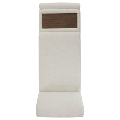 Delaney 4-Seat Modular Sofa Chaise with Storage Ottoman