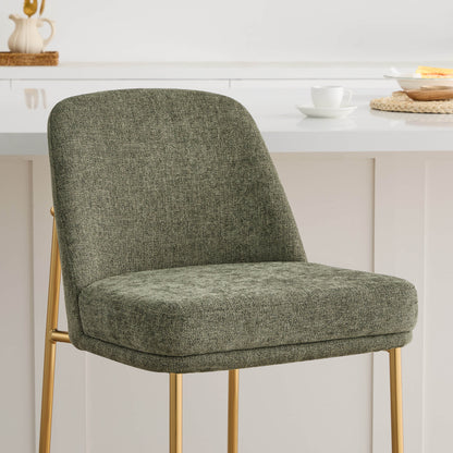 Golda Counter Stools with Metal Base