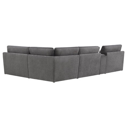 Kenna Modular 4 Seat Sofa-Chaise Sectional