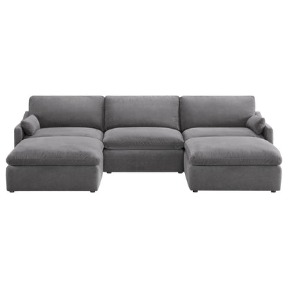 Kenna Modular 5 Seat Sofa-Chaise Sectional