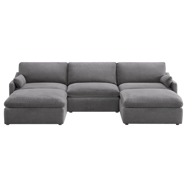 Kenna Modular 5 Seat Sofa-Chaise Sectional
