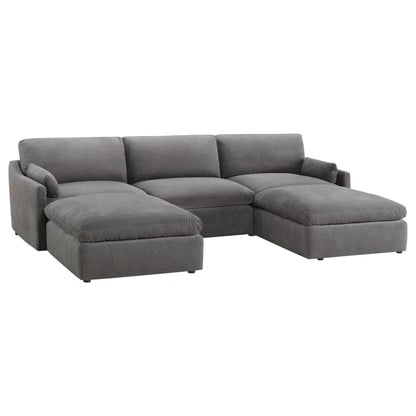 Kenna Modular 5 Seat Sofa-Chaise Sectional