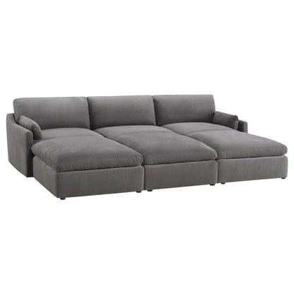 Kenna Modular 6 Seat Sofa Pit Sectional