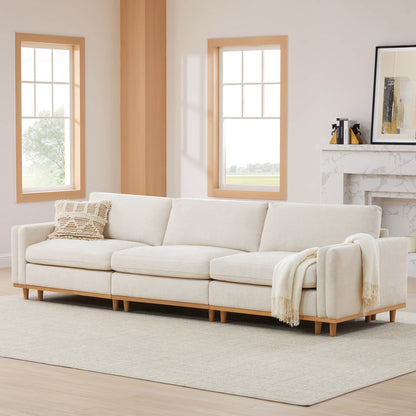 Liam 3-Piece Modular Sofa in bright modern living room with natural light - CHITA Living