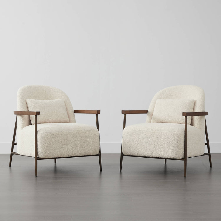 CHITA set of 2 accent chair