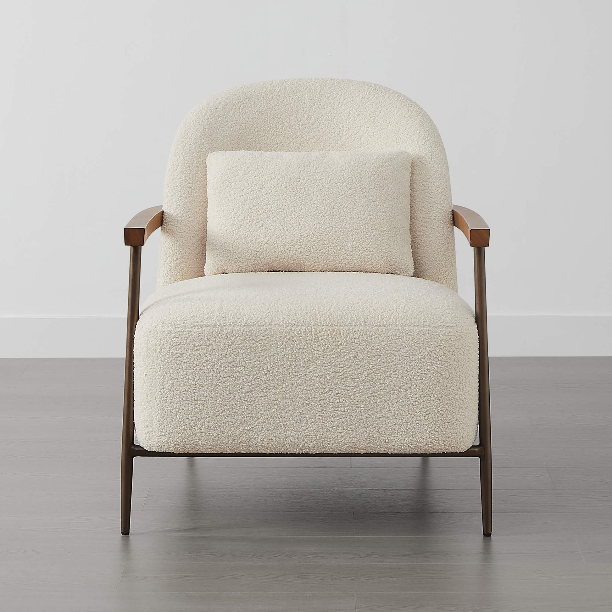 CHITA ivory accent chair