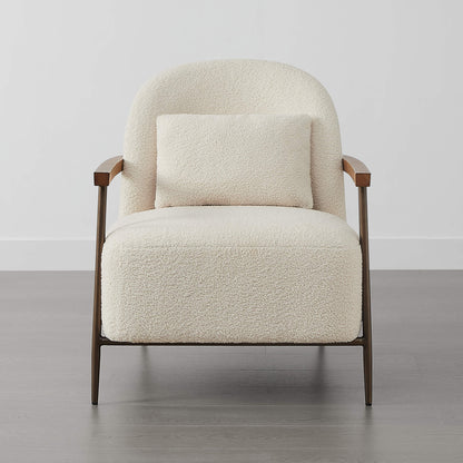 CHITA ivory accent chair