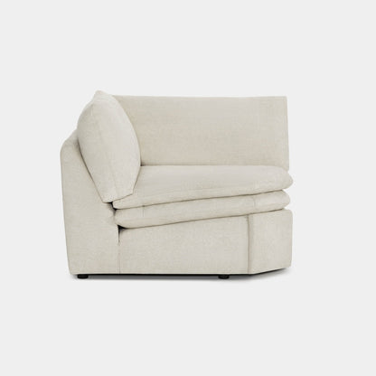 Ohana Modular Corner Seat in light beige for stylish modern living rooms - CHITA Living