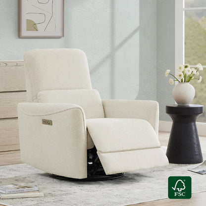 Fauteuil inclinable pivotant et électrique Tracee pour chambre d'enfant