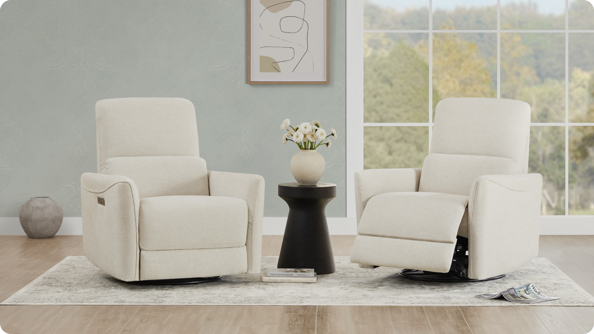 CHITA recliner and chairs