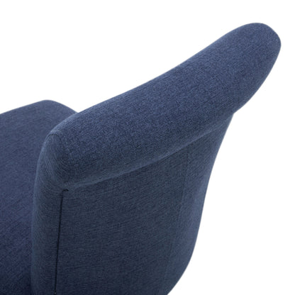 CHITA LIVING-Alina Modern Swivel Counter Stool-Counter Stools-Fabric-Midnight Blue-1-Pack