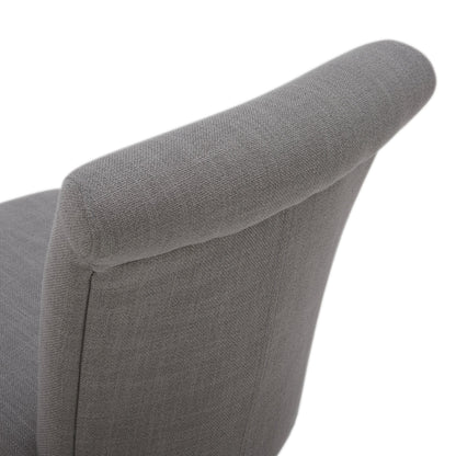 CHITA LIVING-Alina Modern Swivel Counter Stool-Counter Stools-Performance Fabric-Flint Grey (Performance Fabric)-1-Pack