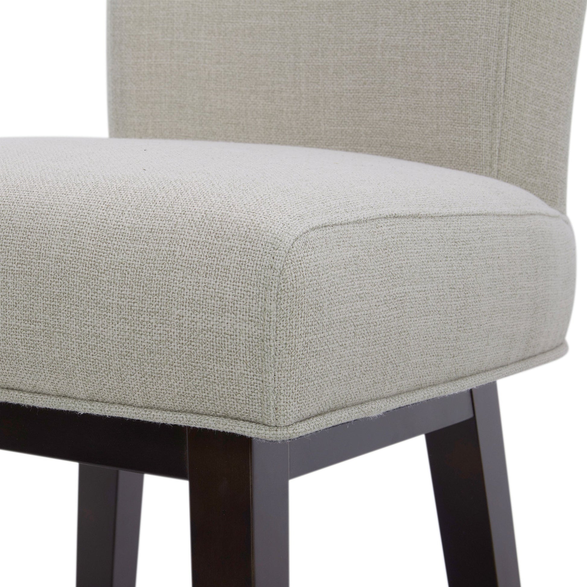 CHITA LIVING-Alina Modern Swivel Counter Stool-Counter Stools-Performance Fabric-Linen (Performance Fabric)-1-Pack