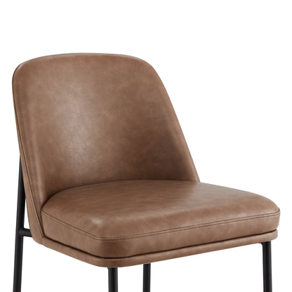 CHITA LIVING-Golda Counter Stools with Metal Base (Set of 2）-Counter Stools-Multi-Colored Fabric-Saddle Brown-