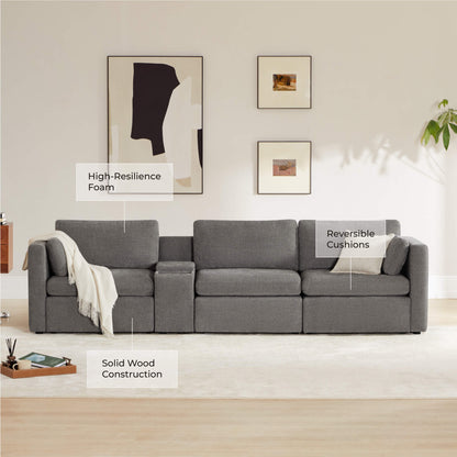 Delaney 3-Seat Modular Sofa