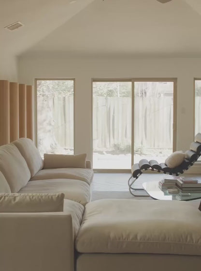 Kenna Modular 4 Seat Sofa-Chaise Sectional