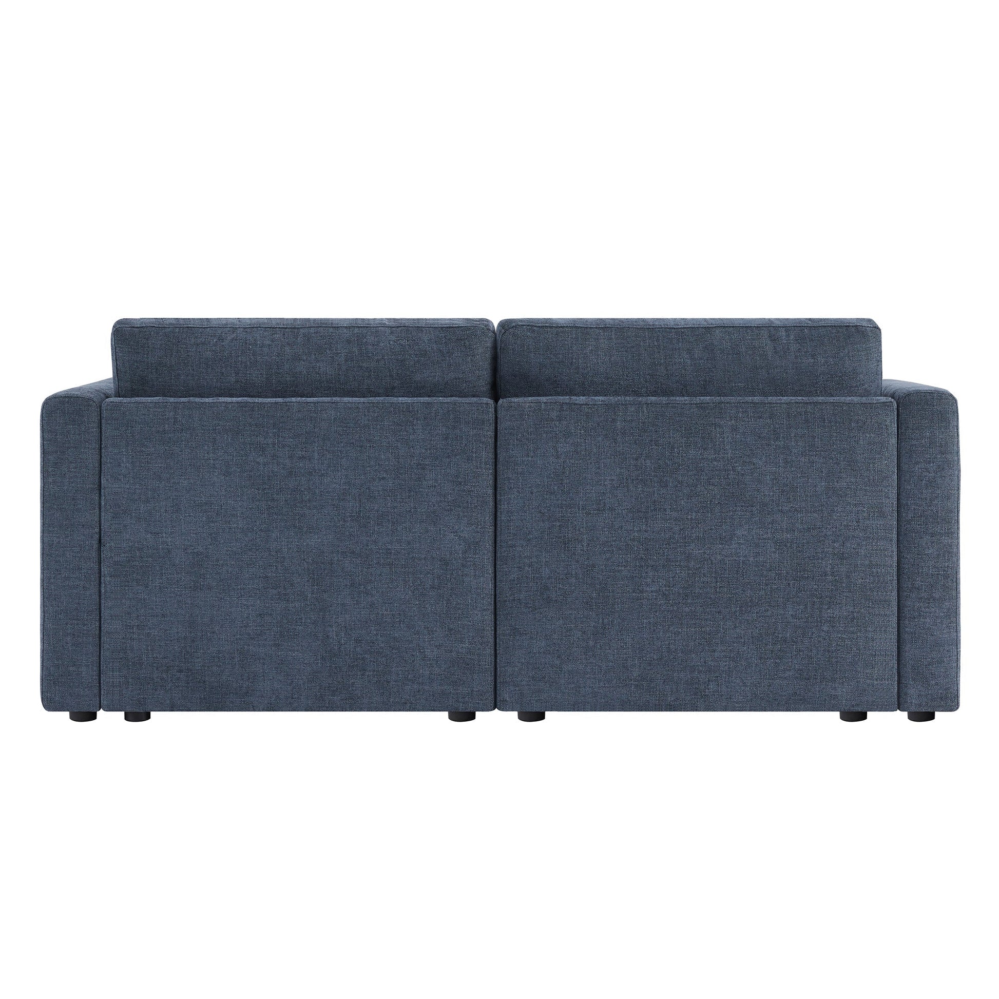 CHITA LIVING-Delaney 2-Piece Modular Sofa (78'')-Sofas-Fabric-Blue-