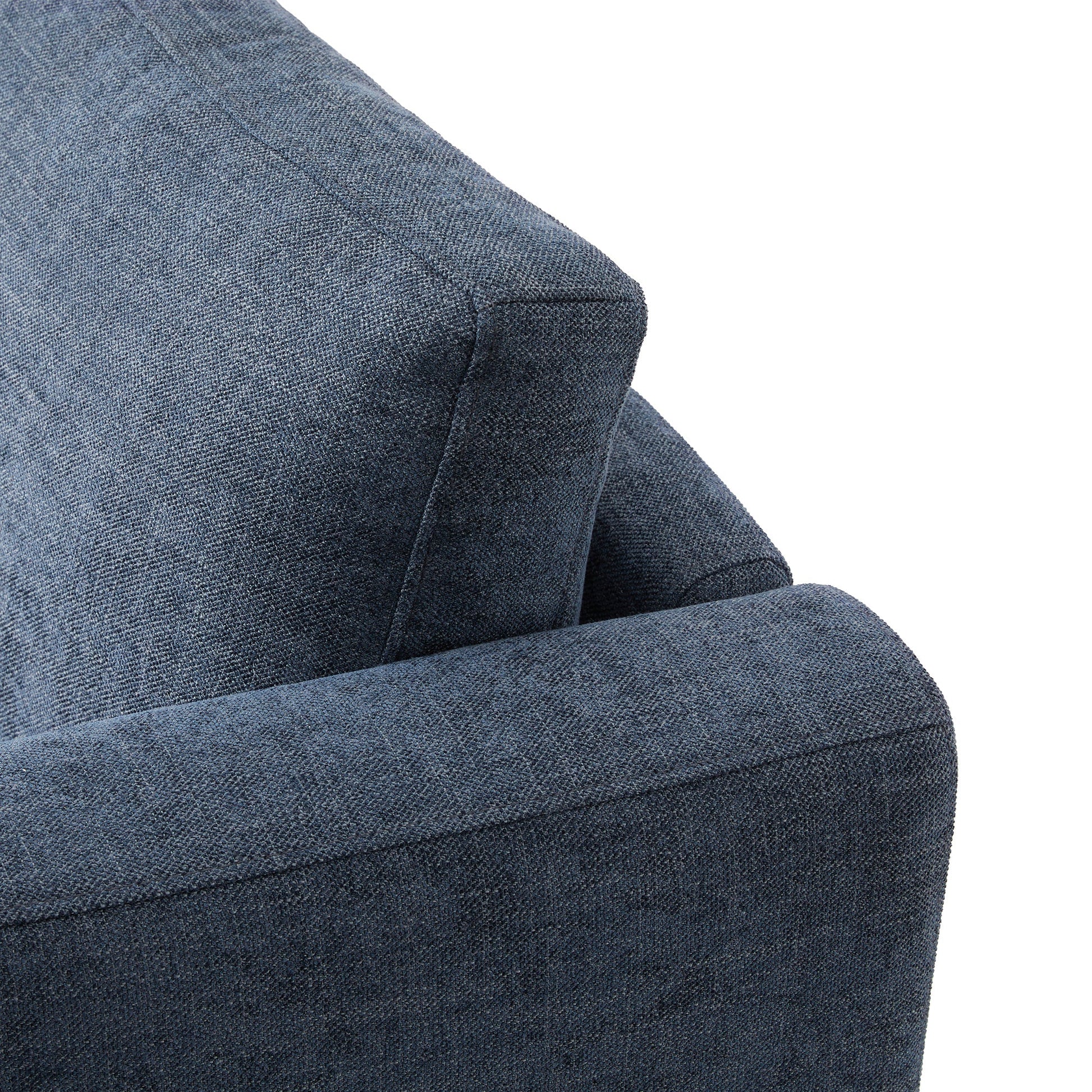 CHITA LIVING-Delaney 6-Piece Modular Sectional (146'')-Sofas-Fabric-Blue-