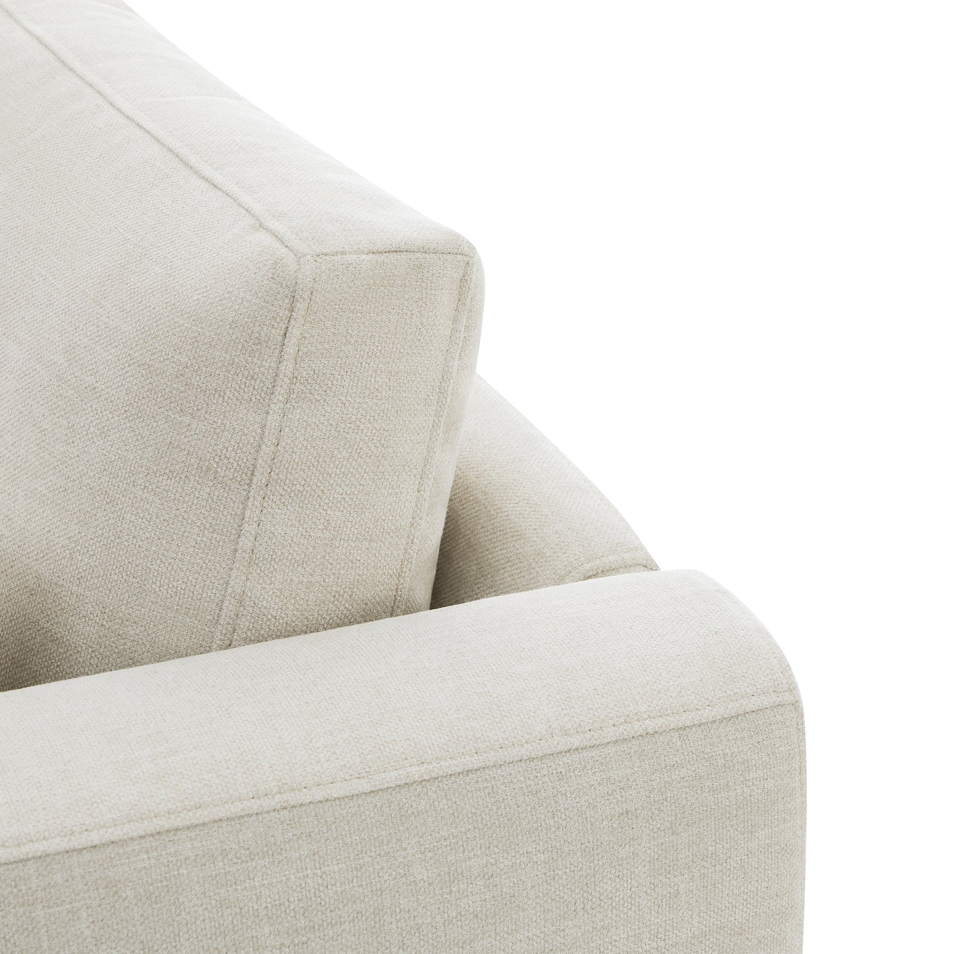 CHITA LIVING-Delaney 6-Piece Modular Sectional (146'')-Sofas-Fabric-Linen-